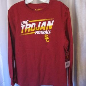 Trojan Apparel Youth USC Trojans T Shirt Sz L NWWT